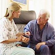 Изображение сиделки для больного